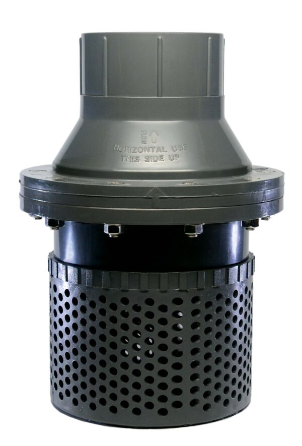 P430S 3" Schedule 80 PVC Swing Check Foot Valve Socket