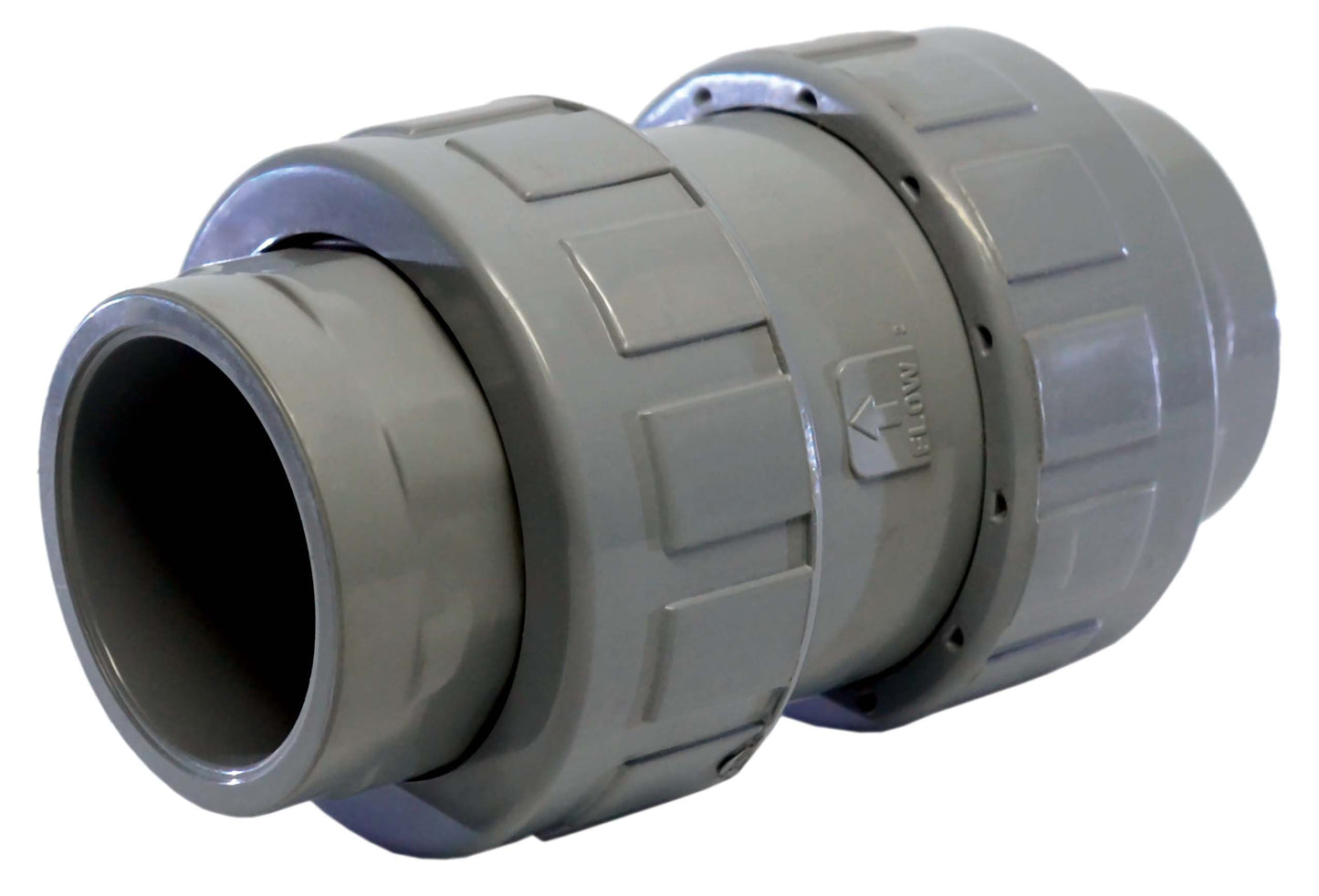 P460UC 1 1/4" Schedule 80 CPVC True Union Ball Check Valve