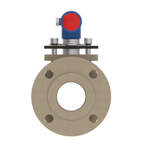 4000D 2 1/2" Ductile Iron Flanged - Raised Face - Full Port Ball Valve 150#