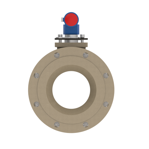 4000D 8" Ductile Iron Flanged - Raised Face - Reduced Port Ball Valve 150#