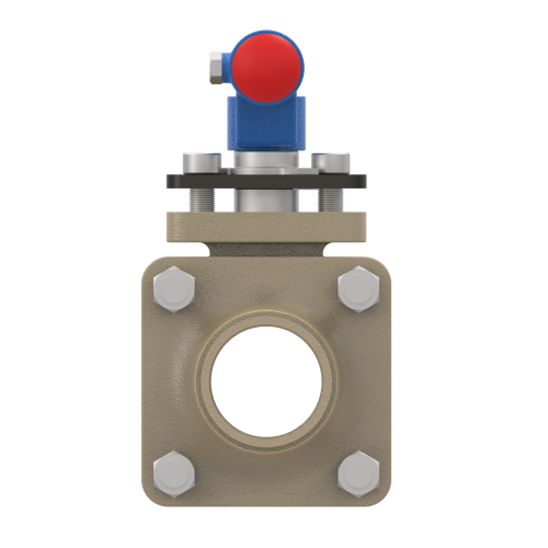 4000DV 2" Ductile Iron Grooved-End Full Port Ball Valve 600CWP