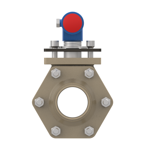 4000DV 2 1/2" Ductile Iron Grooved-End Full Port Ball Valve 600CWP