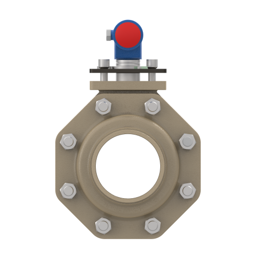 4000DV 4" Ductile Iron Grooved-End Full Port Ball Valve 600CWP