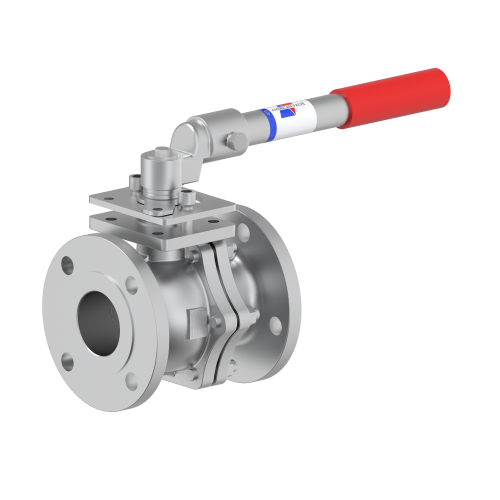4001 2 1/2" CF8M Stainless Steel Flanged -Raised Face - Full Port Ball Valve 150#