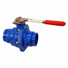 3700V 2" Cast Iron Grooved Full Port Ball Valve 200W