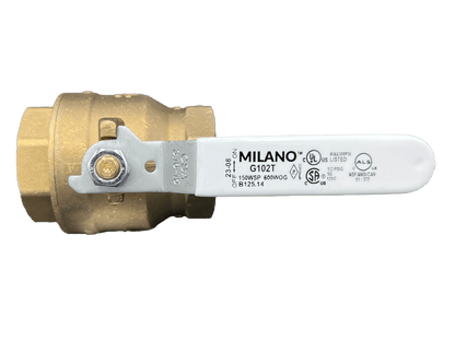G102T 2" Lead Free Ball Valve NPT CSA/UL/FM/NSF