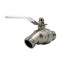 M71QTSS 1/2" Quarter Turn Stainless Steel Hose Bibb MIP