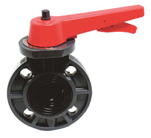 P21 2" Schedule 80 PVC Wafer Butterfly Valve