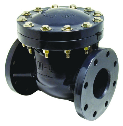 P440F 6" Schedule 80 PVC Swing Check Valve Flanged