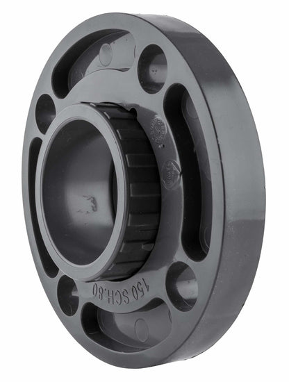 P820VS 4" Schedule 80 PVC Van Stone Flange