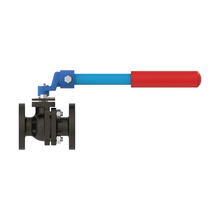 4000 1/2" Cast Iron Flanged- Full Port Ball Valve 125#