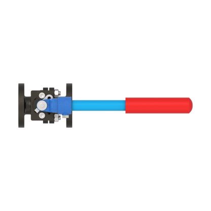 4000 1/2" Cast Iron Flanged- Full Port Ball Valve 125#