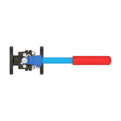 4000 3/4" Cast Iron Flanged- Full Port Ball Valve 125#