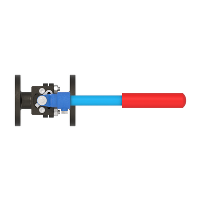 4000 1" Cast Iron Flanged- Full Port Ball Valve 125#