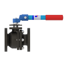 4000 2 1/2" Cast Iron Flanged- Full Port Ball Valve 125#