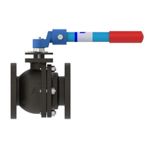 4000 3" Cast Iron Flanged- Full Port Ball Valve 125#