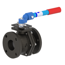 4000 3" Cast Iron Flanged- Full Port Ball Valve 125#