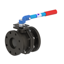 4000 4"  Cast Iron Flanged- Full Port Ball Valve 125#
