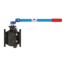 4000 6" Cast Iron Flanged- Full Port Ball Valve 125#