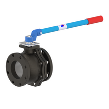 4000 6" Cast Iron Flanged- Full Port Ball Valve 125#