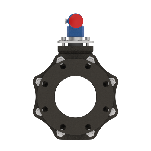 4000 6" Cast Iron Flanged- Full Port Ball Valve 125#