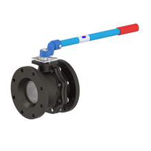4000 8" Cast Iron Flanged- Reduced Port Ball Valve 125#