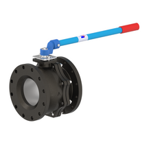 4000 10" Cast Iron Flanged- Reduced Port Ball Valve 125#