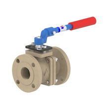 4000D 2" Ductile Iron Flanged - Raised Face - Full Port Ball Valve 150#