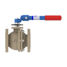 4000D 3" Ductile Iron Flanged - Raised Face - Full Port Ball Valve 150#