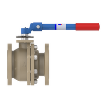 4000D 4" Ductile Iron Flanged - Raised Face - Full Port Ball Valve 150#