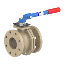 4000D 4" Ductile Iron Flanged - Raised Face - Full Port Ball Valve 150#