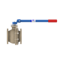 4000D 6" Ductile Iron Flanged - Raised Face - Full Port Ball Valve 150#