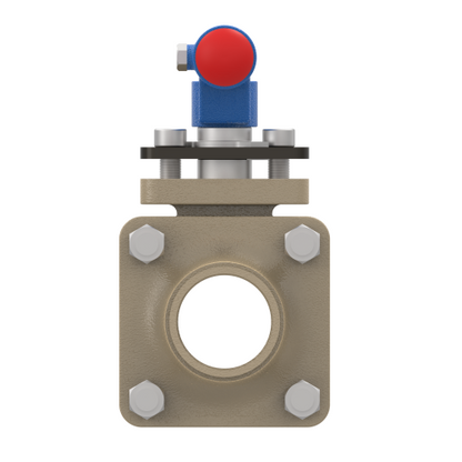 4000DV 2" Ductile Iron Grooved-End Full Port Ball Valve 600CWP
