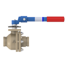 4000DV 2 1/2" Ductile Iron Grooved-End Full Port Ball Valve 600CWP