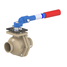 4000DV 2 1/2" Ductile Iron Grooved-End Full Port Ball Valve 600CWP