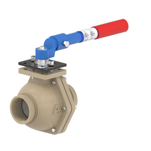 4000DV 3" Ductile Iron Grooved-End Full Port Ball Valve 600CWP