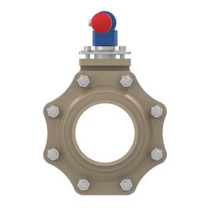 4000DV 6" Ductile Iron Grooved-End Full Port Ball Valve 600CWP