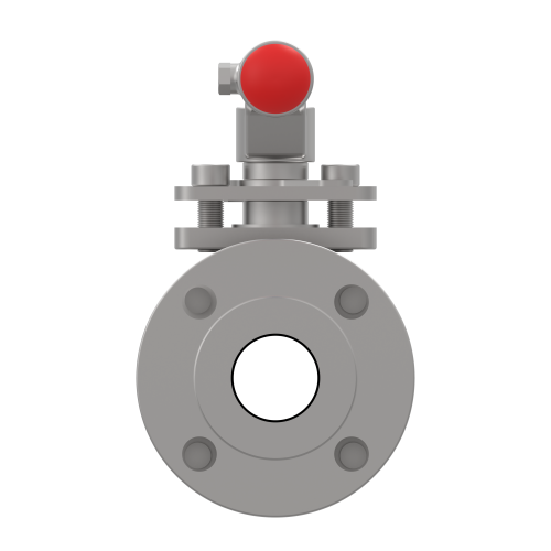 4001 1 1/2" CF8M Stainless Steel Flanged -Raised Face - Full Port Ball Valve 150#