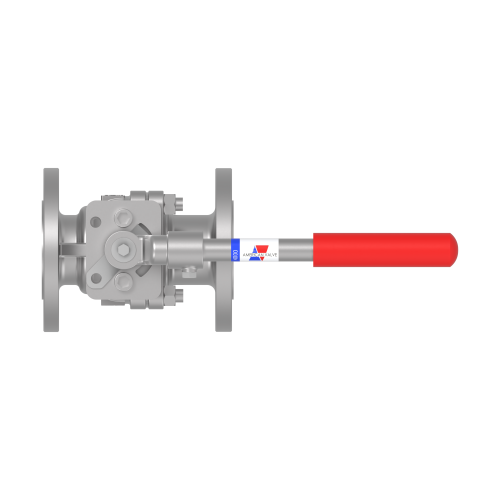 4001 2" CF8M Stainless Steel Flanged -Raised Face - Full Port Ball Valve 150#
