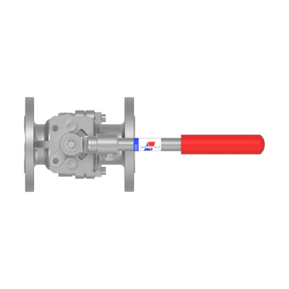 4001 2" CF8M Stainless Steel Flanged -Raised Face - Full Port Ball Valve 150#