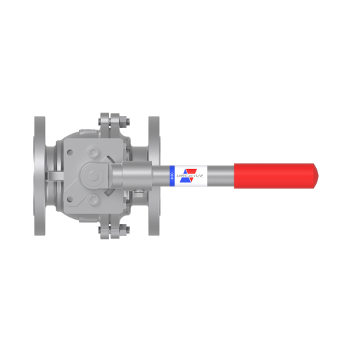 4001 3" CF8M Stainless Steel Flanged -Raised Face - Full Port Ball Valve 150#