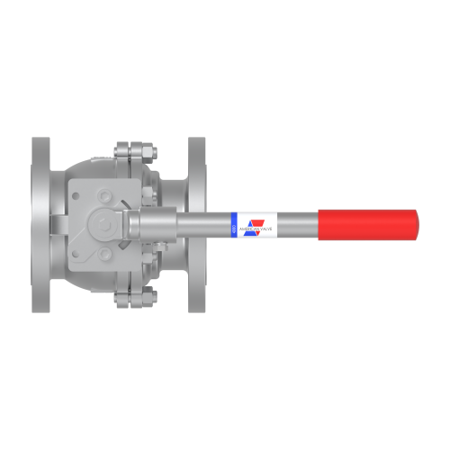 4001 4" CF8M Stainless Steel Flanged -Raised Face - Full Port Ball Valve 150#
