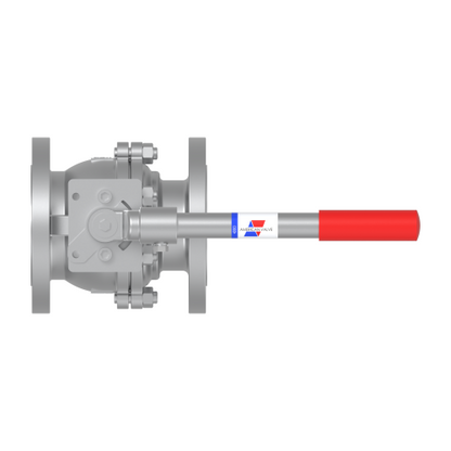 4001 4" CF8M Stainless Steel Flanged -Raised Face - Full Port Ball Valve 150#